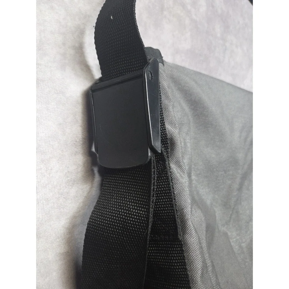 Y2K Vintage Jansport Grey/Black Messenger Bag 14